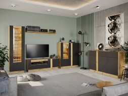 Полка навесная Modo (Модо), черный